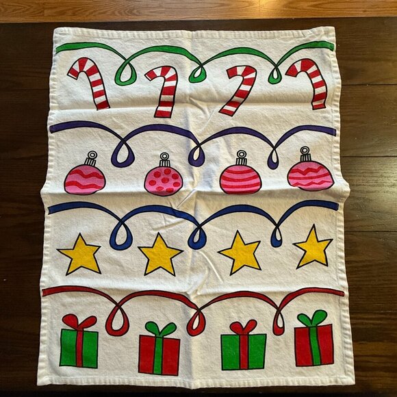 Tag Christmas/Winter Kitchen Dish Towels Lot of 3 - Picture 3 of 8